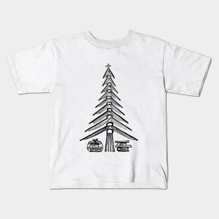 Book Christmas tree Kids T-Shirt